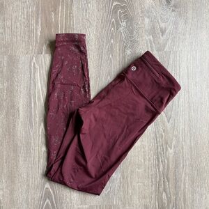 Lululemon Speed Wunder Mid-Rise Tight Leggings